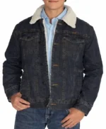 Marshals Tate Dutton Sherpa Denim Jacket