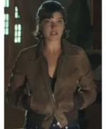 Tell Me Lies S03 Catherine Missal Leather Bomber Jacket