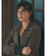 Tell Me Lies S03 Catherine Missal Leather Bomber Jacket