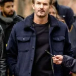 Terry Bruno Law and Order SVU S26 Blue Wool Jacket