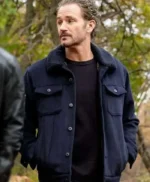 Terry Bruno Law and Order SVU S26 Blue Wool Jacket
