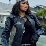 Teyana Taylor Movie The RIP Racing Leather Jacket