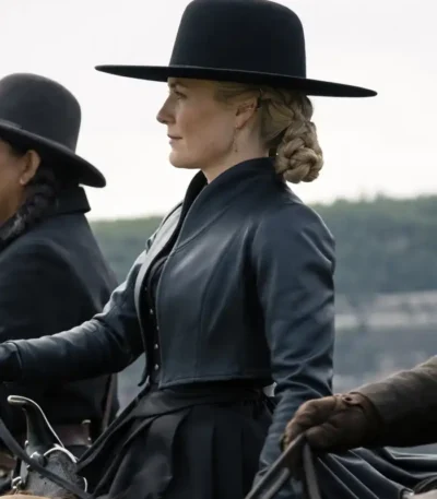 The Abandons Constance Van Ness Leather Jacket
