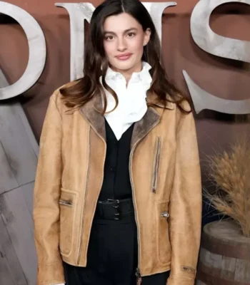 The Abandons Event Dahlia Teller Leather Jacket