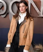 The Abandons Event Dahlia Teller Leather Jacket
