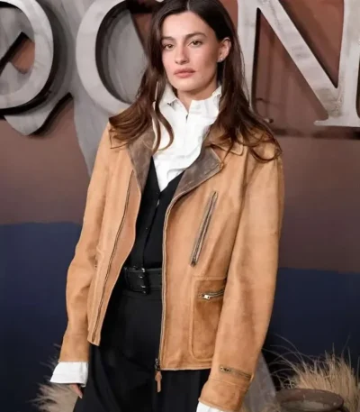 The Abandons Event Dahlia Teller Leather Jacket