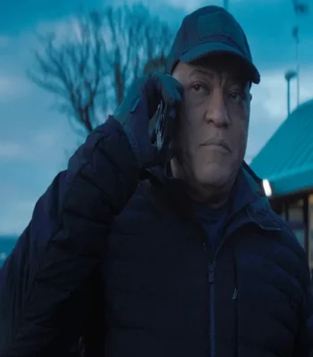 The Amateur Laurence Fishburne Black Puffer Jacket