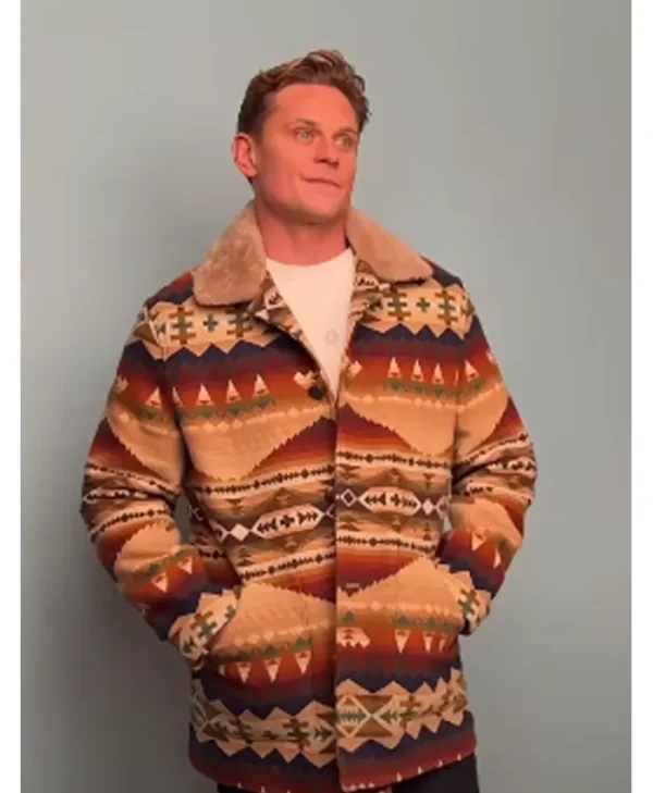 The Audacity Event Billy Magnussen Wool Coat