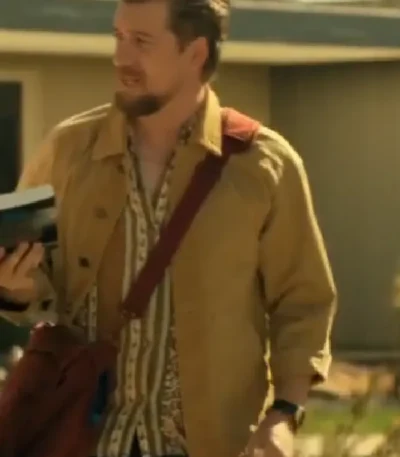 The Boroughs S01 Rafael Casal Brown Jacket
