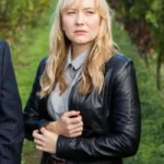 The Brokenwood Mysteries Kristin Sims Leather Jacket