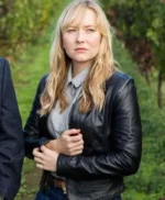 The Brokenwood Mysteries Kristin Sims Leather Jacket