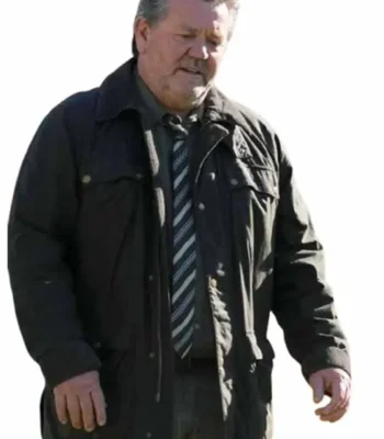 The Brokenwood Mysteries S12 Neill Rea Black Jacket