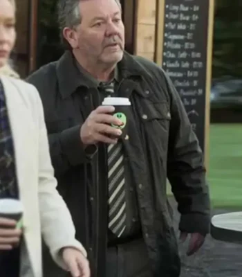 The Brokenwood Mysteries S12 Neill Rea Black Jacket