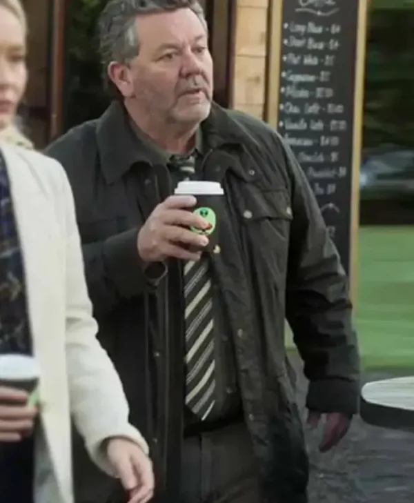 The Brokenwood Mysteries S12 Neill Rea Black Jacket