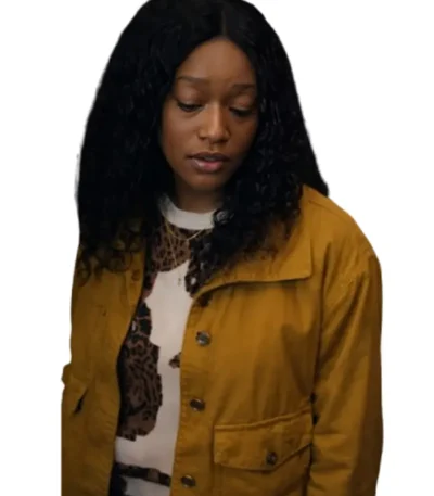 The Burbs Keke Palmer Yellow Jacket