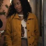 The Burbs Keke Palmer Yellow Jacket