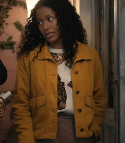 The Burbs Keke Palmer Yellow Jacket
