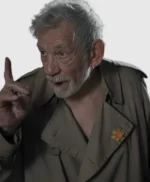 The Christophers Ian McKellen Trench Coat
