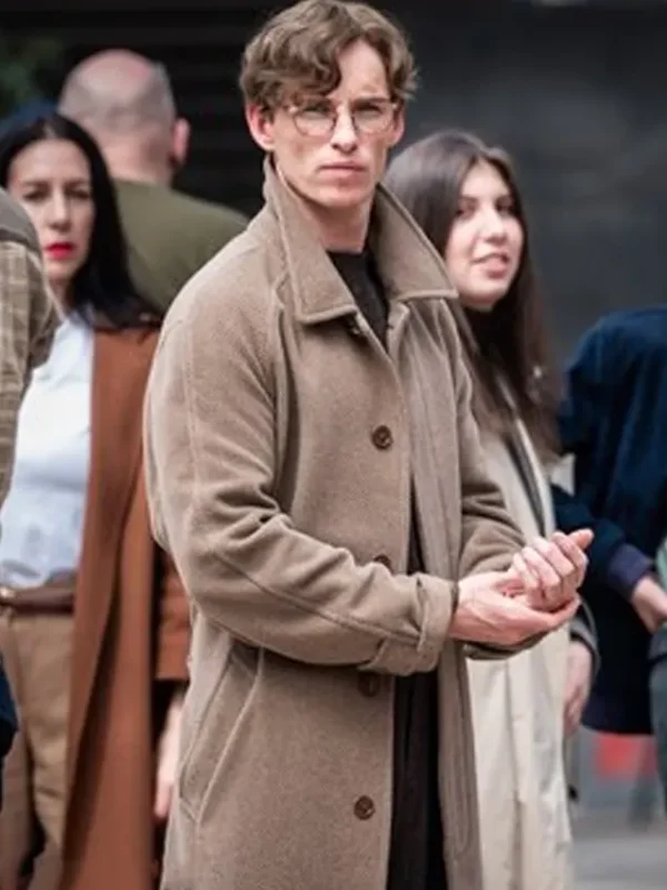 The Day of the Jackal S02 Eddie Redmayne Wool Coat