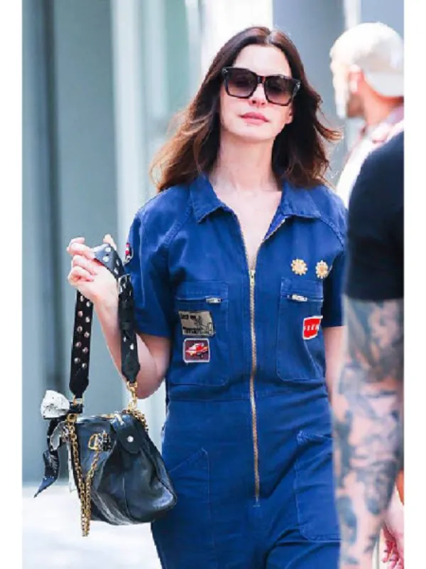 The Devil Wears Prada 2 Anne Hathaway Jumpsuit The Devil Wears Prada 2 Anne Hathaway Jumpsuit