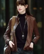 The Devil Wears Prada 2 Anne Hathaway Leather Jacket