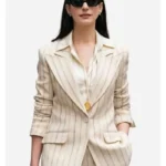 The Devil Wears Prada 2 Anne Hathaway Pinstripe Blazer