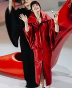 The Devil Wears Prada 2 Event Anne Hathaway Red Coat