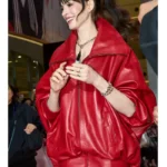 The Devil Wears Prada 2 Event Anne Hathaway Red Coat