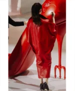 The Devil Wears Prada 2 Event Anne Hathaway Red Coat