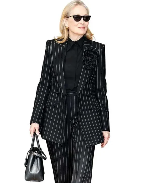 The Devil Wears Prada 2 Meryl Streep Pinstripe Suit