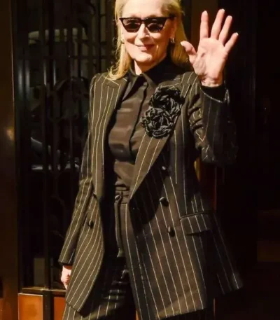 The Devil Wears Prada 2 Meryl Streep Pinstripe Suit
