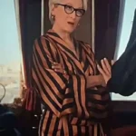 The Devil Wears Prada 2 Meryl Streep Stripe Robe