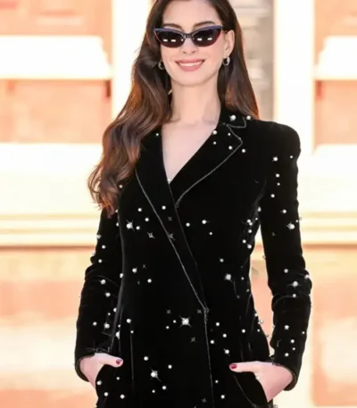 The Devil Wears Prada 2 Anne Hathaway Long Coat