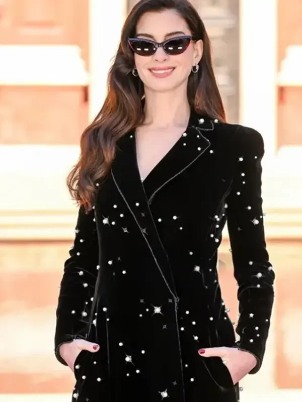 The Devil Wears Prada 2 Anne Hathaway Long Coat