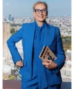 The Devil Wears Prada 2 Press Tour Meryl Streep Blazer