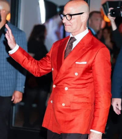 The Devil Wears Prada 2 Screening Stanley Tucci Blazer