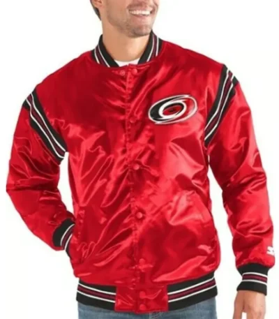 The Enforcer Carolina Hurricanes Red Jacket