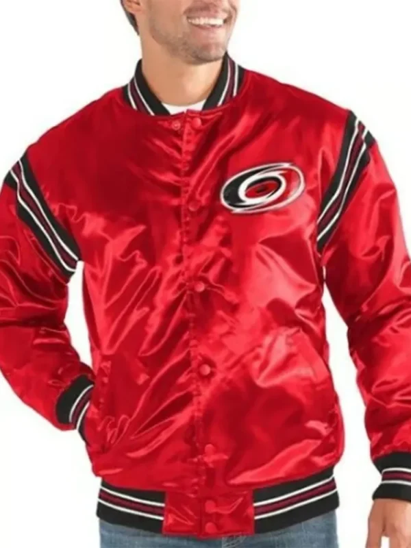 The Enforcer Carolina Hurricanes Red Jacket