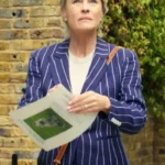 The Girlfriend Laura Sanderson Striped Blazer