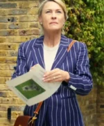 The Girlfriend Laura Sanderson Striped Blazer