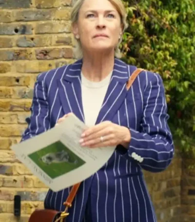 The Girlfriend Laura Sanderson Striped Blazer