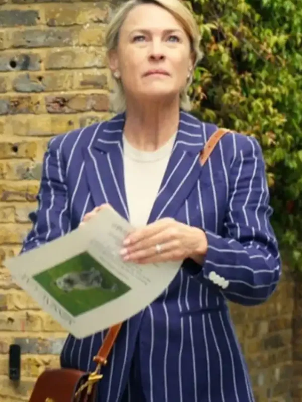 The Girlfriend Laura Sanderson Striped Blazer