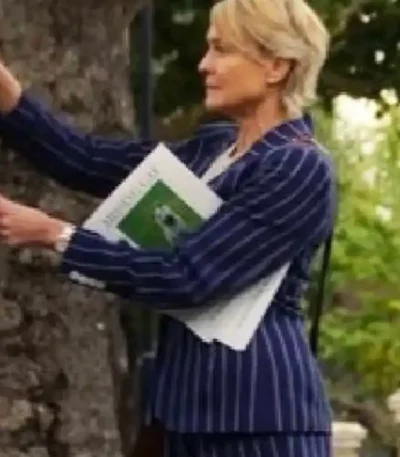 The Girlfriend Laura Sanderson Striped Blazer