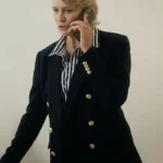 The Girlfriend Laura Sanderson Wool Blazer