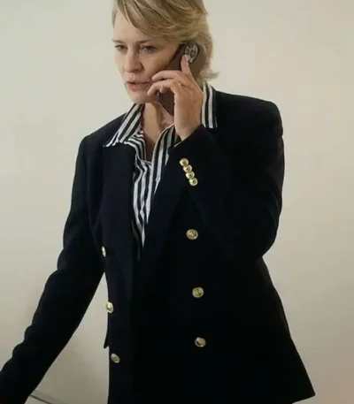 The Girlfriend Laura Sanderson Wool Blazer
