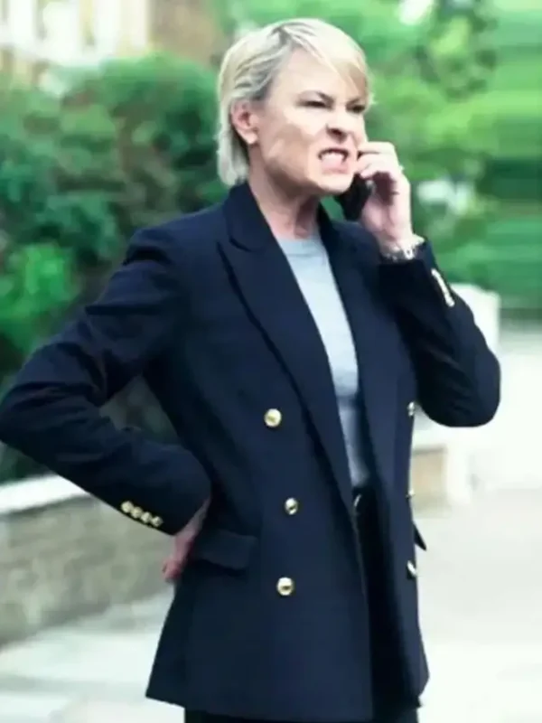 The Girlfriend Laura Sanderson Wool Blazer