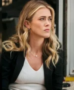 The Hunting Party Melissa Roxburgh Black Blazer