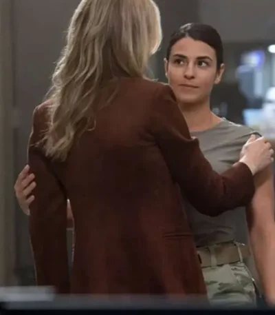 The Hunting Party Rebecca Henderson Brown Blazer