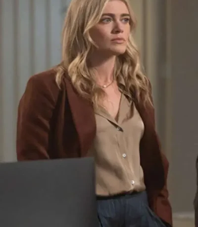 The Hunting Party Rebecca Henderson Brown Blazer
