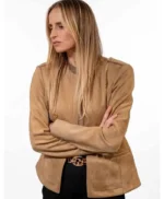 The Hunting Party S02 Liza Suede Jacket